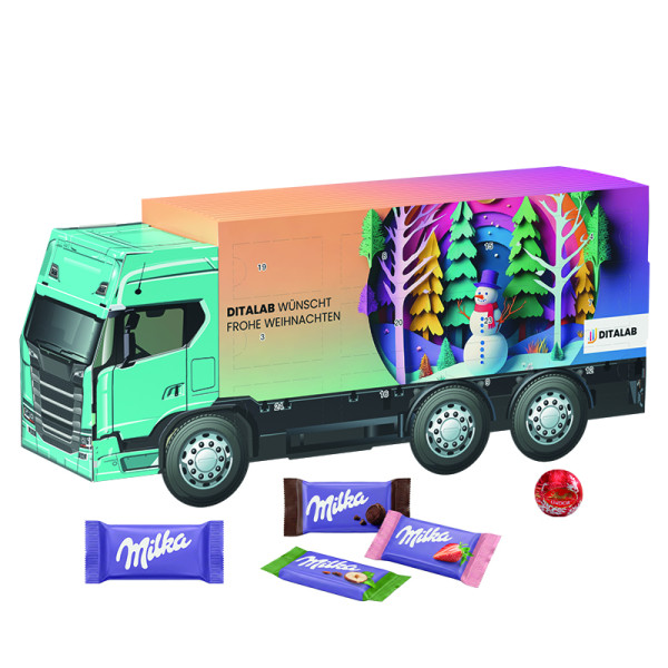 Adventskalender LKW long